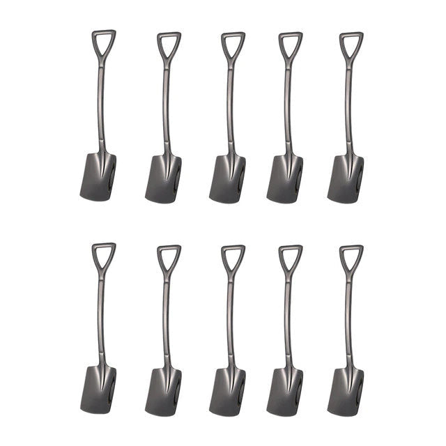 10PCS Kaffeelöffel Schaufel Dessertlöffel Teelöffel Rührlöffel | Brehn