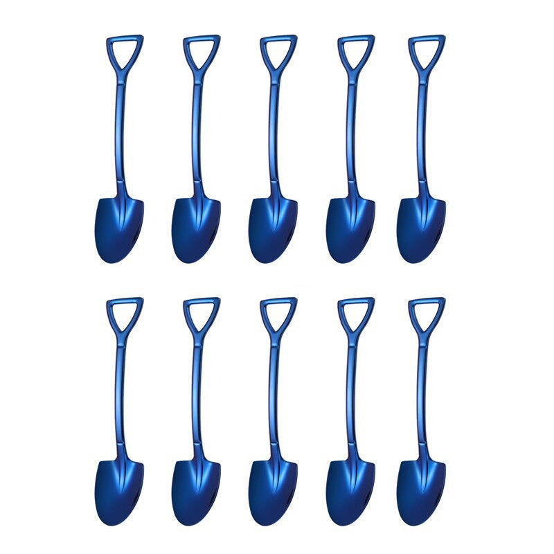 10PCS Kaffeelöffel Schaufel Dessertlöffel Teelöffel Rührlöffel | Brehn