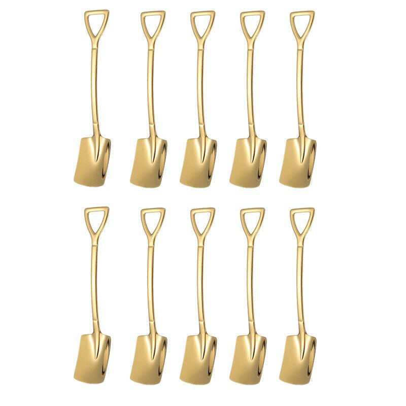 10PCS Kaffeelöffel Schaufel Dessertlöffel Teelöffel Rührlöffel | Brehn