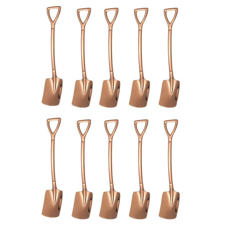 10PCS Kaffeelöffel Schaufel Dessertlöffel Teelöffel Rührlöffel | Brehn