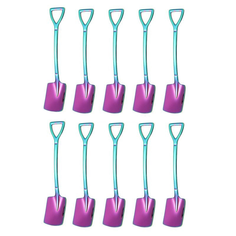 10PCS Kaffeelöffel Schaufel Dessertlöffel Teelöffel Rührlöffel | Brehn