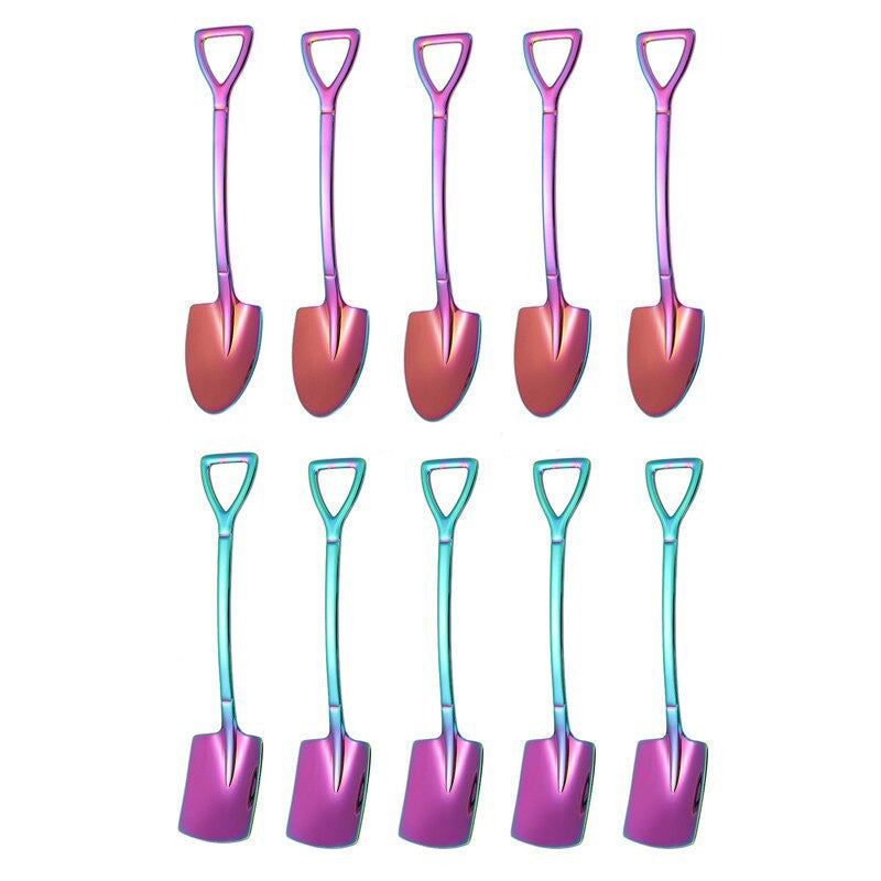 10PCS Kaffeelöffel Schaufel Dessertlöffel Teelöffel Rührlöffel | Brehn