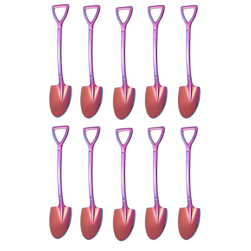 10PCS Kaffeelöffel Schaufel Dessertlöffel Teelöffel Rührlöffel | Brehn