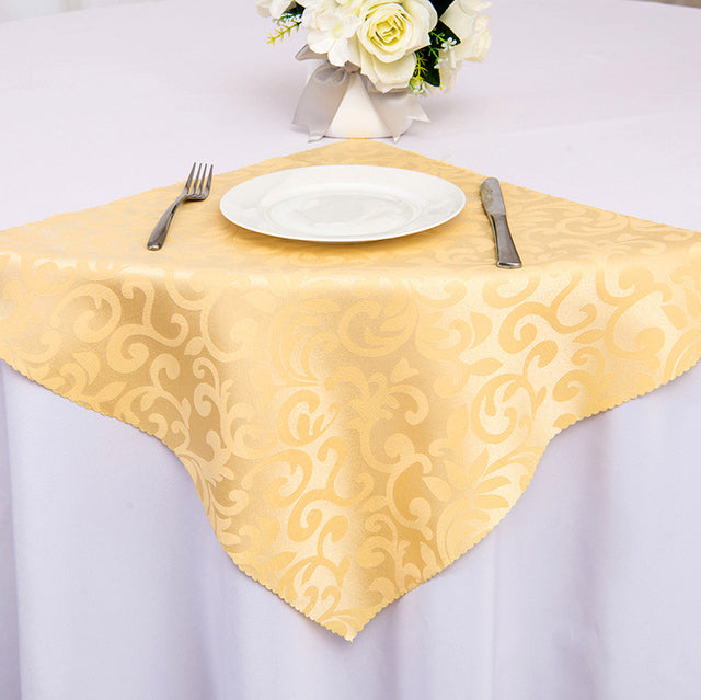 10 Stück Polyester Jacquard Tischservietten Dinner Servietten Taschentücher | Brehn