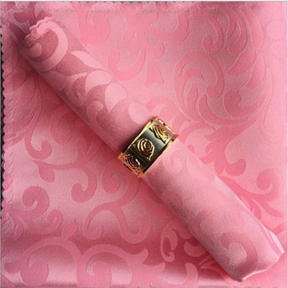 10 Stück Polyester Jacquard Tischservietten Dinner Servietten Taschentücher | Brehn