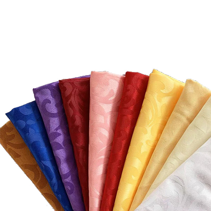 10 Stück Polyester Jacquard Tischservietten Dinner Servietten Taschentücher | Brehn