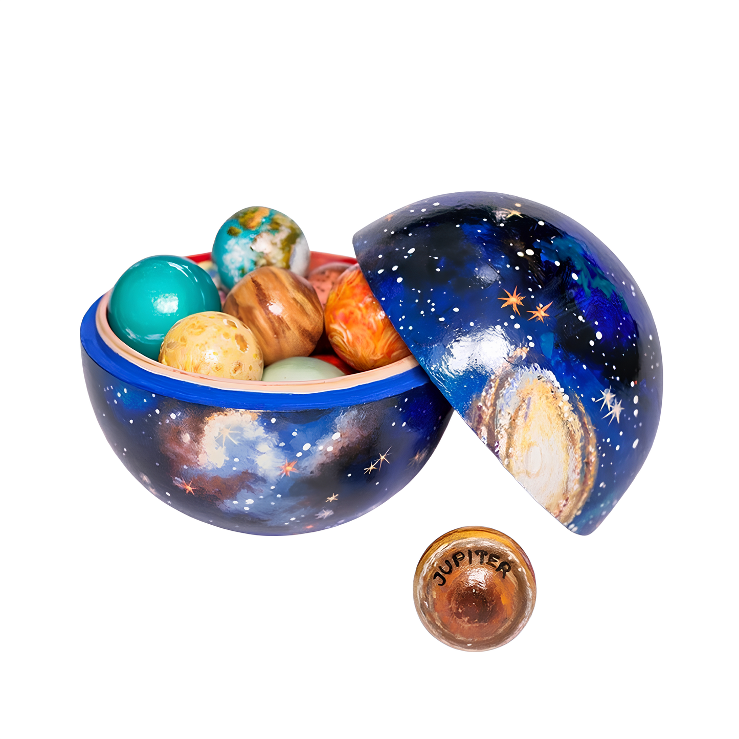 Planeten-Set aus Holz – Lernspielzeug für Kinder