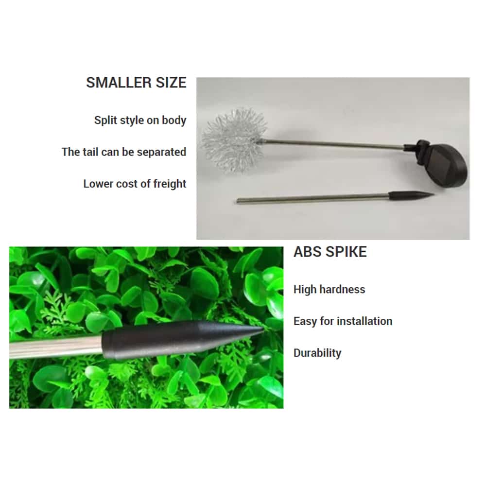 Solar LED Gartenlampe ( 2 Stück) Löwenzahn-Design mit Spieß | Brehn