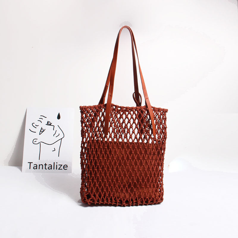 Handgefertigte Macramé Tragetasche Brehn