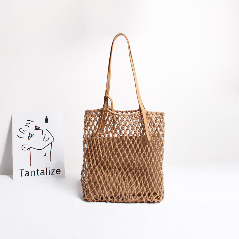 Handgefertigte Macramé Tragetasche Brehn