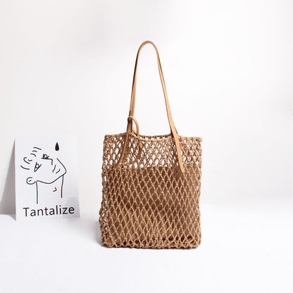 Handgefertigte Macramé Tragetasche Brehn
