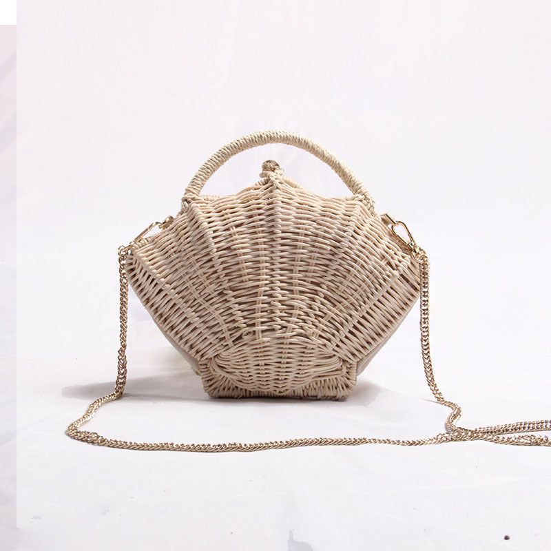 Handgefertigte Strandtasche mit Organischem Design Brehn