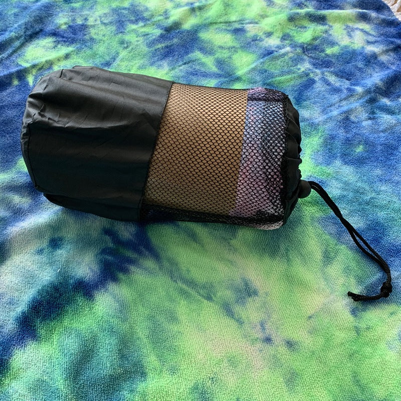 Damen runde Stranddecke mit Fransen Brehn