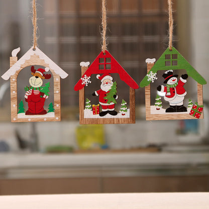 Dekorative Weihnachtshaus Ornament Brehn