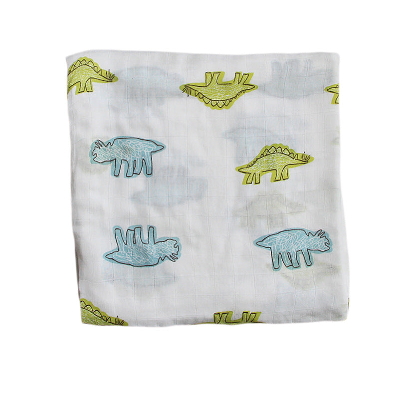 Bio-Baumwolle Dinosaurier Druck Musselin Wickeltuch Brehn