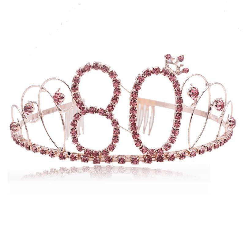 Damen Glitzernde Tiara für den 16. Geburtstag Brehn