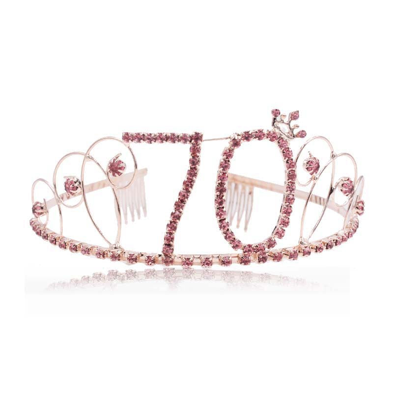 Damen Glitzernde Tiara für den 16. Geburtstag Brehn