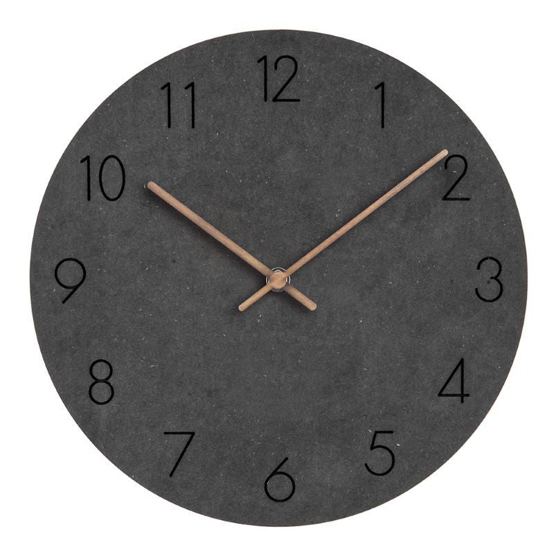 StilDesign Wanduhr – Minimalistische stille Uhr für modernes Interieur | Brehn