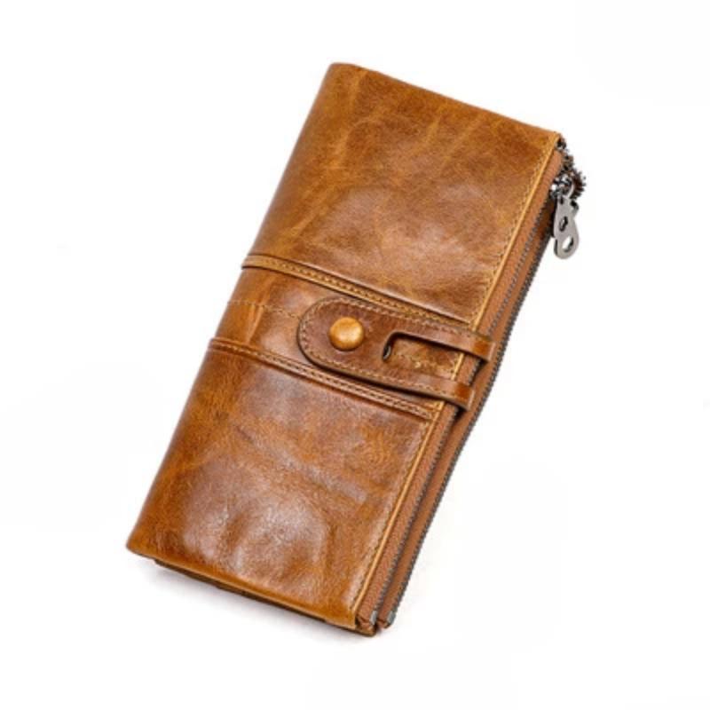 Lange Brieftasche aus echtem Leder | Brehn
