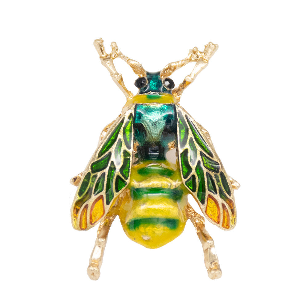 Künstlerische, von Insekten inspirierte Brosche Brehn