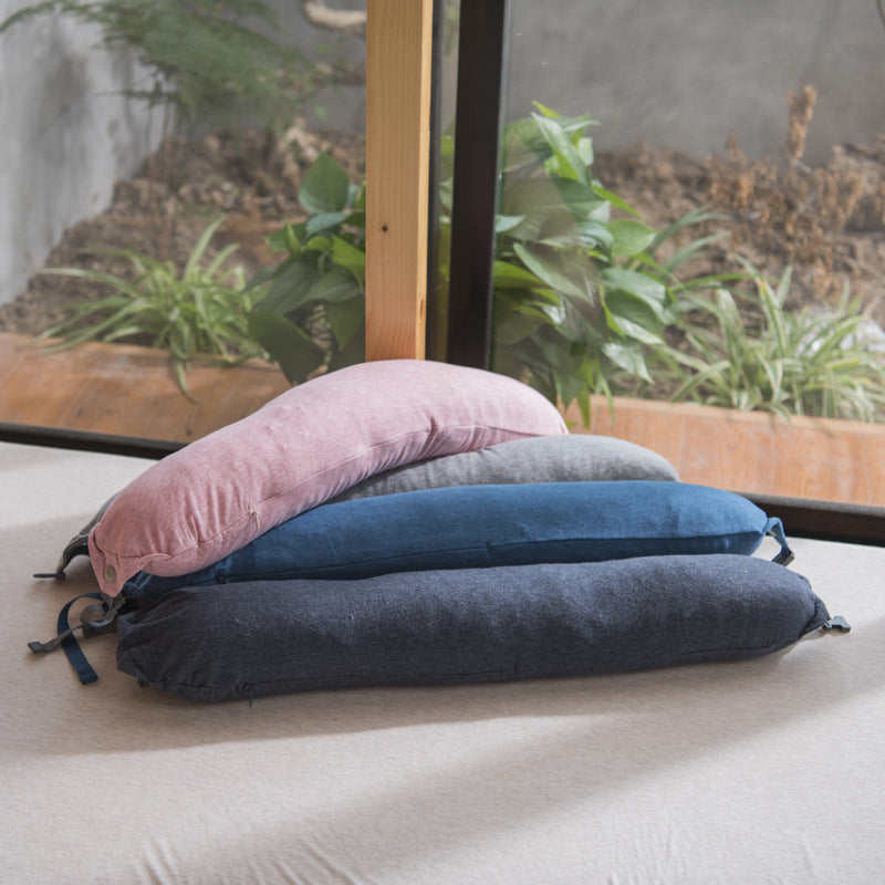 Ergonomisches Nackenstützkissen für Reisen mit verstellbarem Klickverschluss