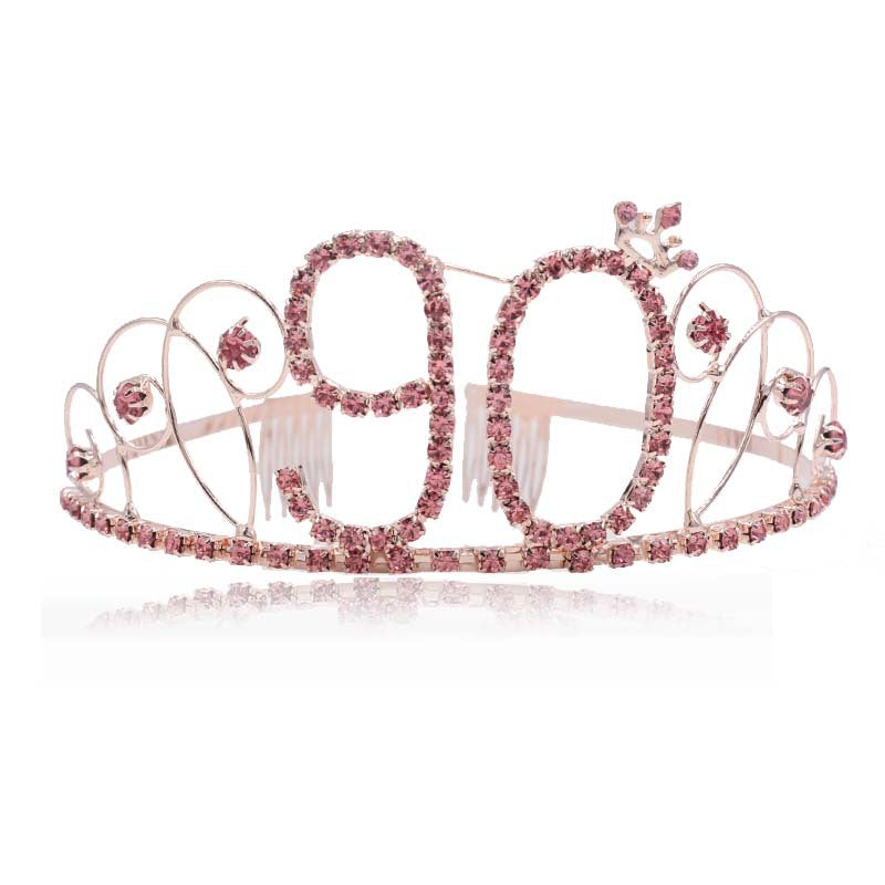 Damen Glitzernde Tiara für den 16. Geburtstag Brehn