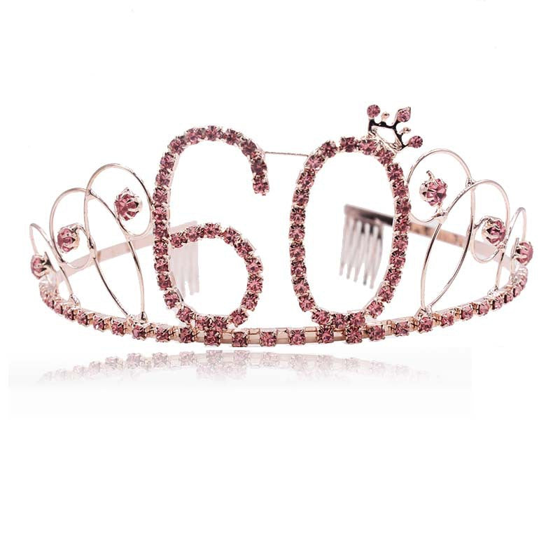 Damen Glitzernde Tiara für den 16. Geburtstag Brehn