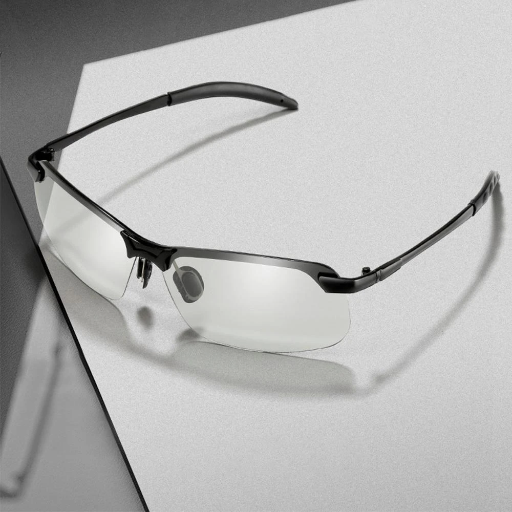 Photochrome polarisierte Sonnenbrille mit UV400-Blendschutz