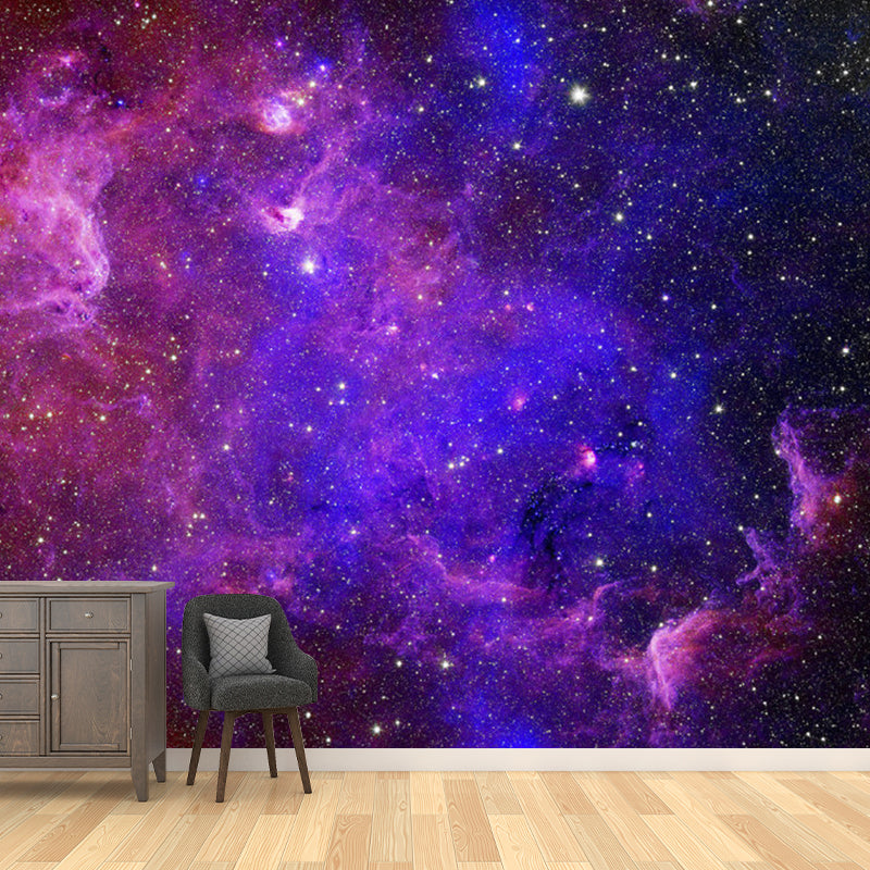 Brehn | Luminescent Galaxy Wall Mural Decor for Accent Wall Minimalist Wall Decoration, Custom Size Available