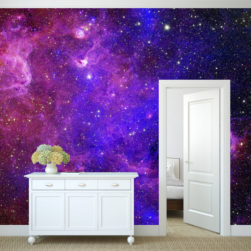 Brehn | Luminescent Galaxy Wall Mural Decor for Accent Wall Minimalist Wall Decoration, Custom Size Available