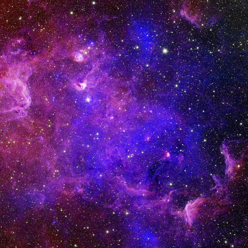Brehn | Luminescent Galaxy Wall Mural Decor for Accent Wall Minimalist Wall Decoration, Custom Size Available
