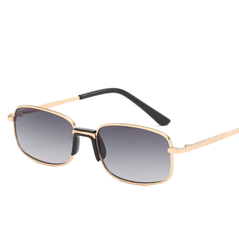 Stilvolle Anguläre Rechteck-Sonnenbrille Brehn