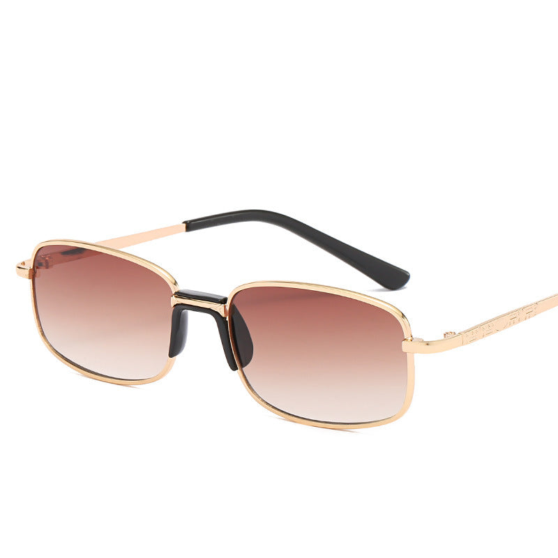 Stilvolle Anguläre Rechteck-Sonnenbrille Brehn