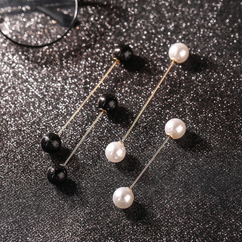 Modern Ball-Stud Brosche Set Brehn
