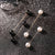Modern Ball-Stud Brosche Set Brehn