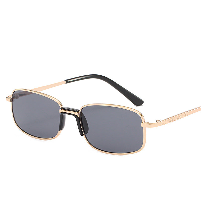 Stilvolle Anguläre Rechteck-Sonnenbrille Brehn