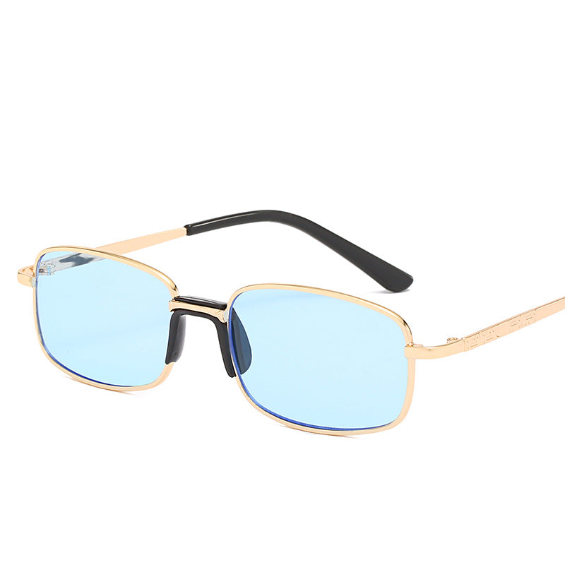 Stilvolle Anguläre Rechteck-Sonnenbrille Brehn
