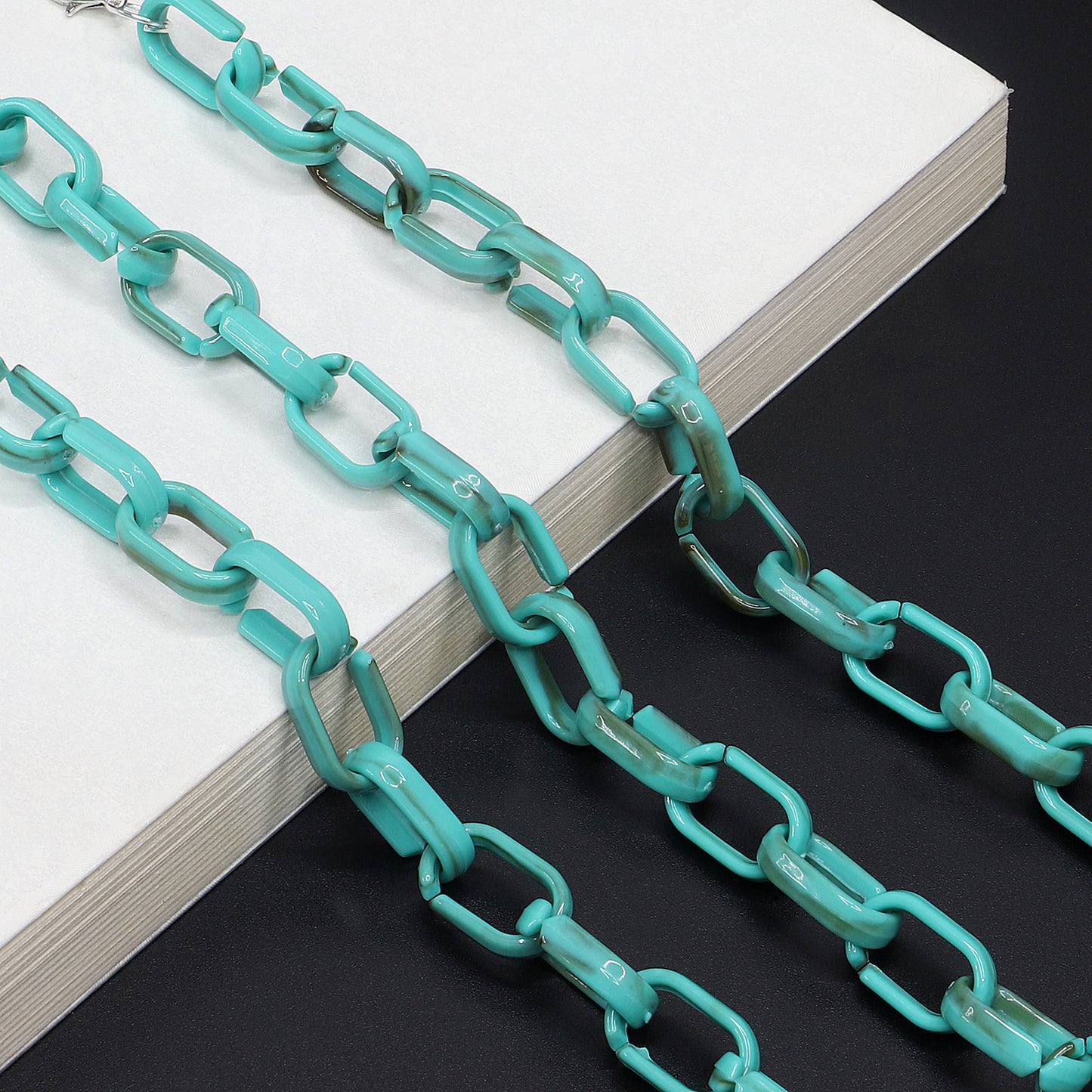 Chunky Acryl Brillen Kette Brehn
