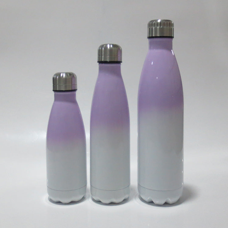Damen Edelstahl Isolierflasche mit innovativer Grip-Oberfläche Brehn