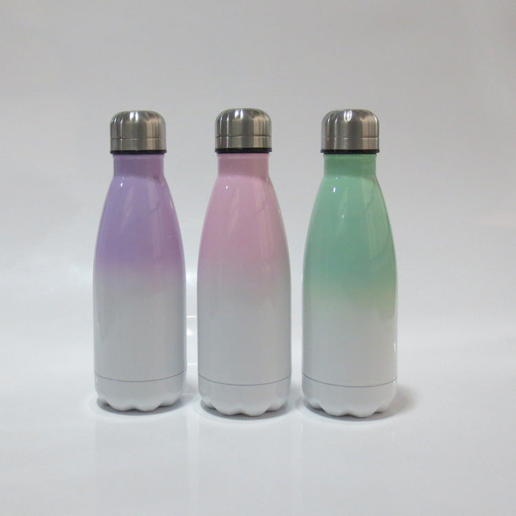 Damen Edelstahl Isolierflasche mit innovativer Grip-Oberfläche Brehn