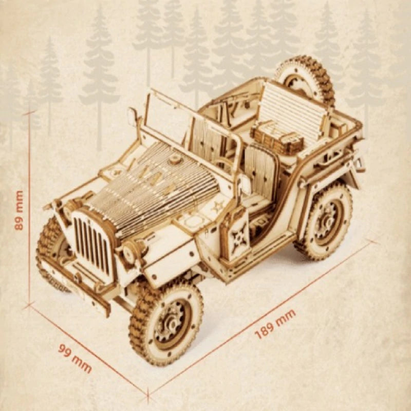 Super Holzmechanisches Modell Puzzle Set | Brehn