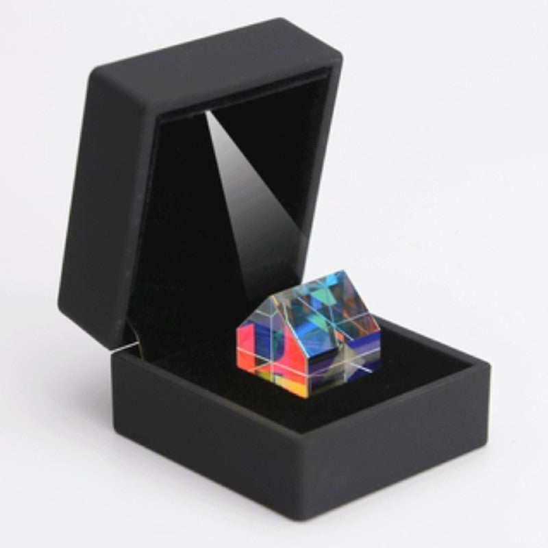 Brehn | Kristallprisma mit LED-Geschenkbox, zum Unterrichten, Spielen, Fotografieren
