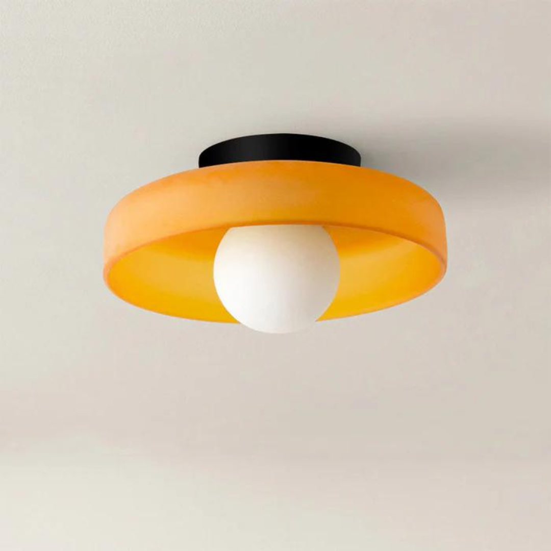 Runde Deckenlampe mit stilvoller Funktionalität - LumiSphere | Brehn