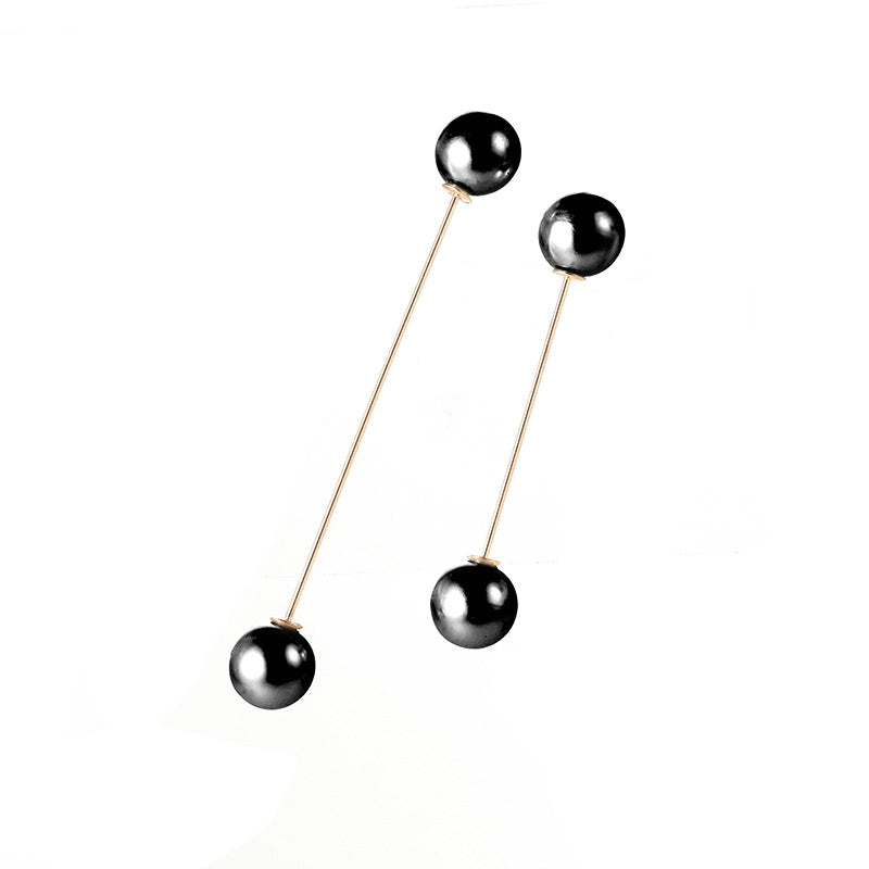 Modern Ball-Stud Brosche Set Brehn