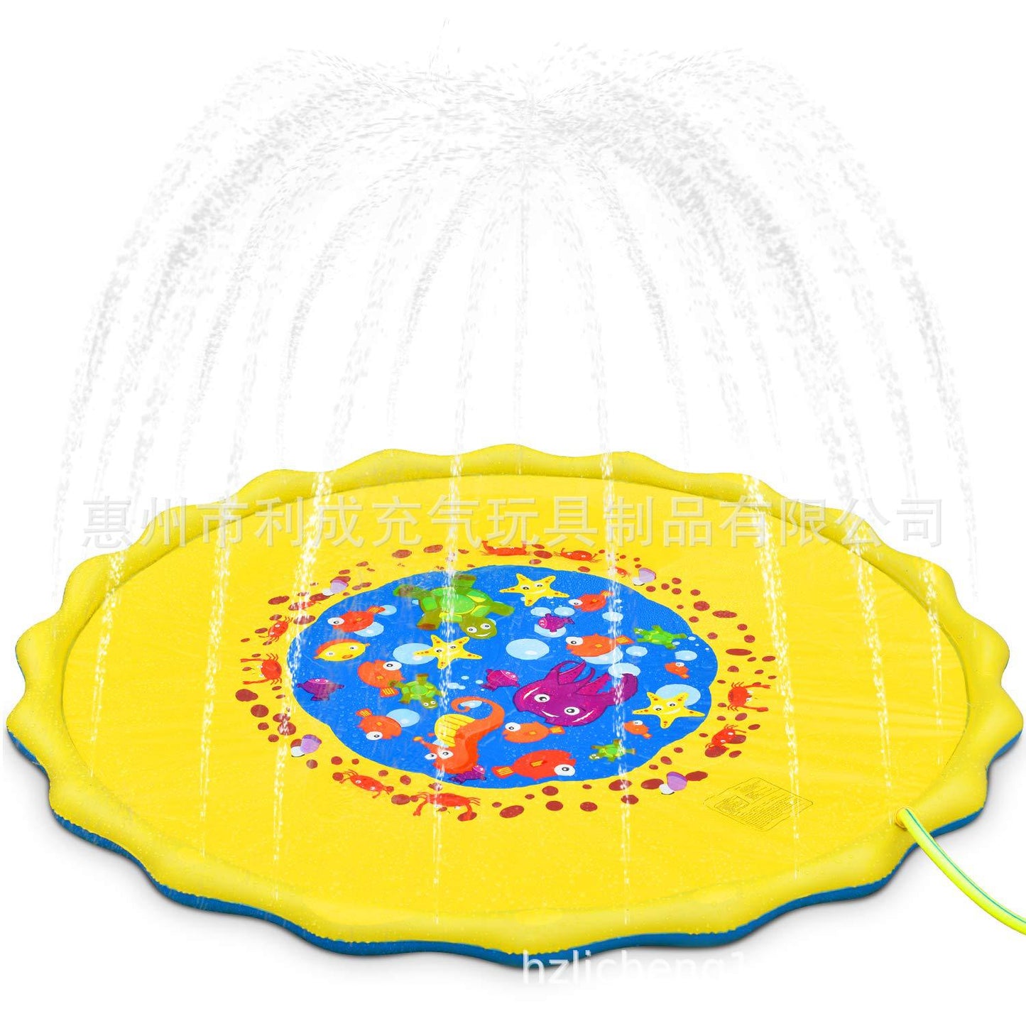 Unisex Spritzende Wasser-Spielmatte Brehn