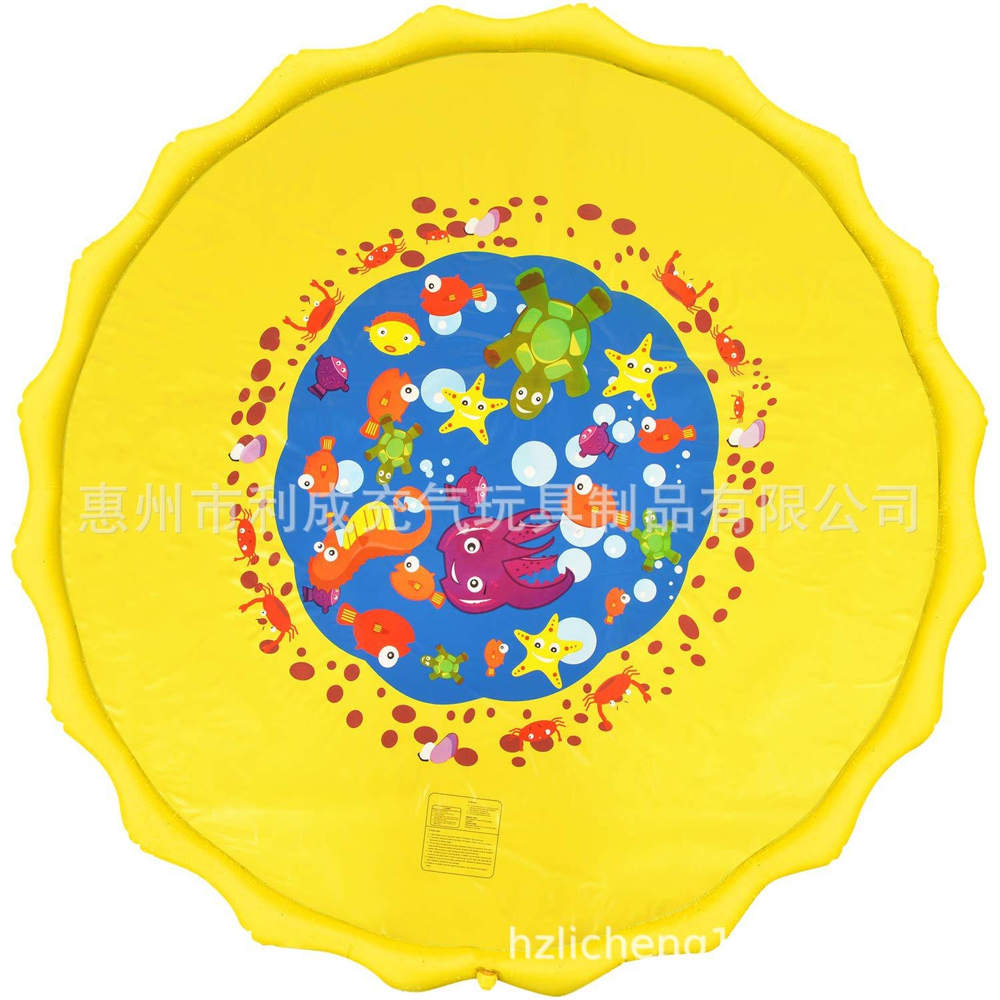 Unisex Spritzende Wasser-Spielmatte Brehn