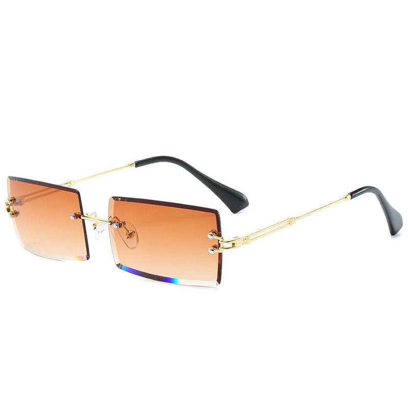 Moderne geometrische Rahmen-Sonnenbrille Brehn
