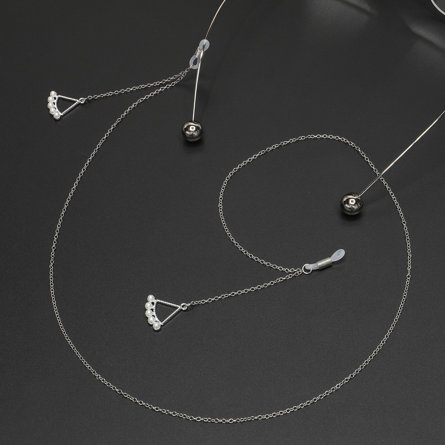 Elegante dreieckige Brillen-Kette Brehn