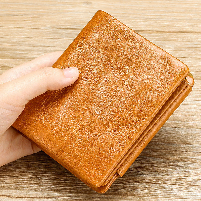 Premium Leder Reisebrieftasche