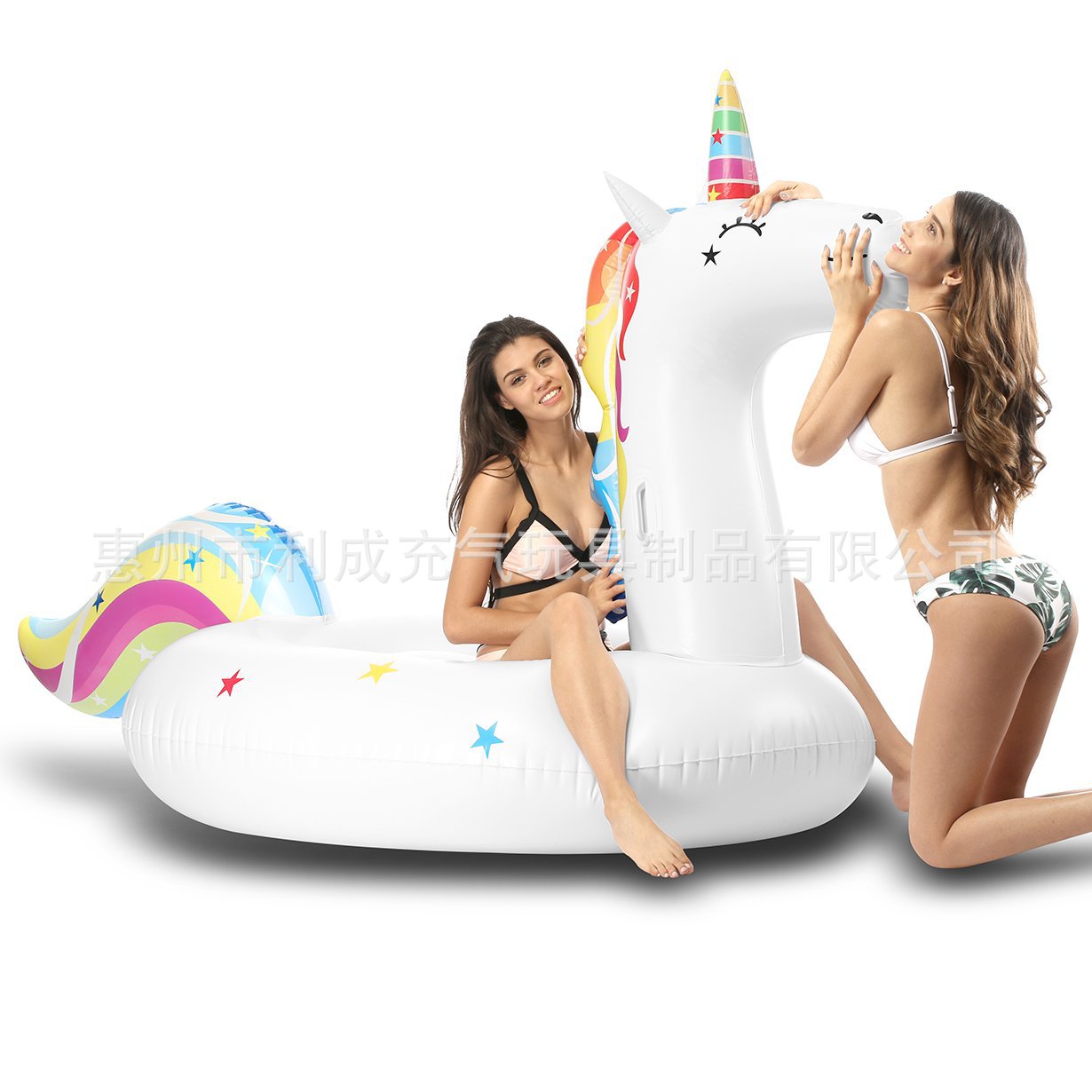 Damen aufblasbares Schwimmspielzeug in Form eines Einhorns Brehn